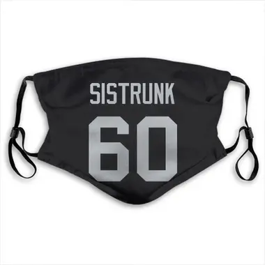 Las Vegas Raiders Otis Sistrunk Jersey Name and Number Face Mask - Black