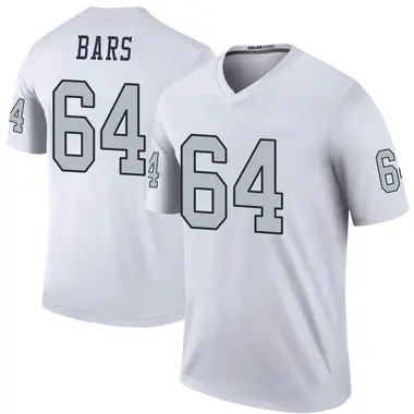 Men's Nike Las Vegas Raiders Alex Bars Color Rush Jersey - White Legend