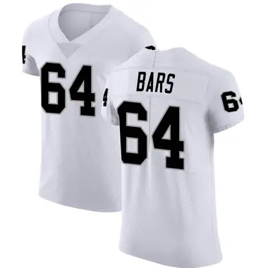 Men's Nike Las Vegas Raiders Alex Bars Vapor Untouchable Jersey - White Elite