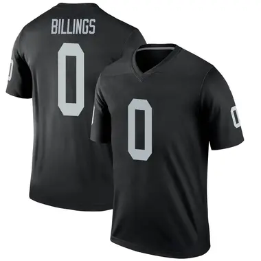 Men's Nike Las Vegas Raiders Andrew Billings Jersey - Black Legend