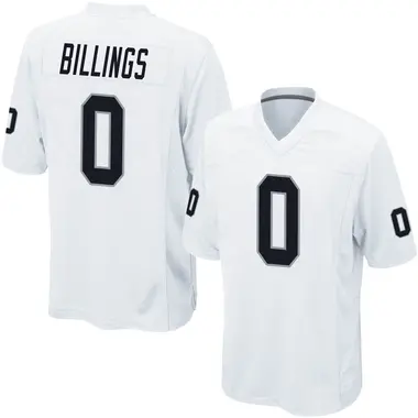Men's Nike Las Vegas Raiders Andrew Billings Jersey - White Game
