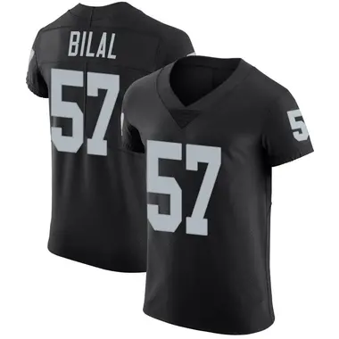 Men's Nike Las Vegas Raiders Asmar Bilal Team Color Vapor Untouchable Jersey - Black Elite