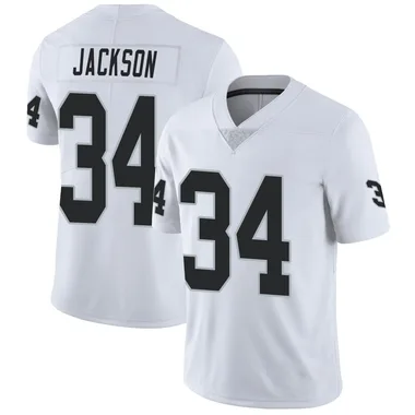 white bo jackson raiders jersey