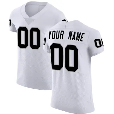 Men's Nike Las Vegas Raiders Custom Vapor Untouchable Jersey - White Elite