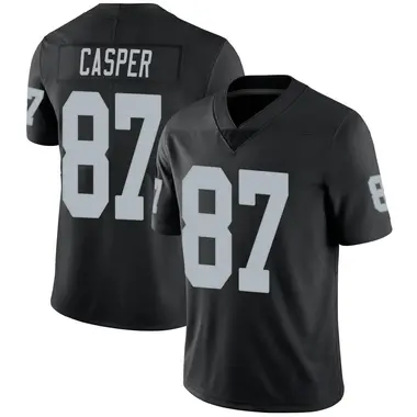 Men's Nike Las Vegas Raiders Dave Casper Team Color Vapor Untouchable Jersey - Black Limited