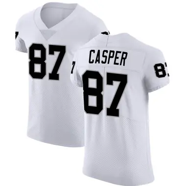 Men's Nike Las Vegas Raiders Dave Casper Vapor Untouchable Jersey - White Elite