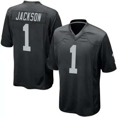 Men's Nike Las Vegas Raiders DeSean Jackson Team Color Jersey - Black Game