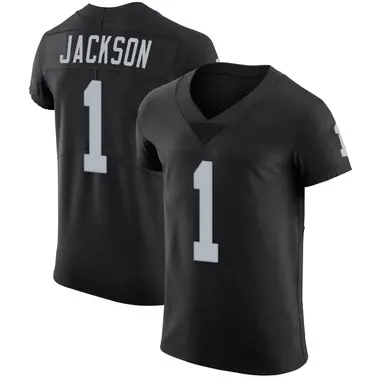 Men's Nike Las Vegas Raiders DeSean Jackson Team Color Vapor Untouchable Jersey - Black Elite