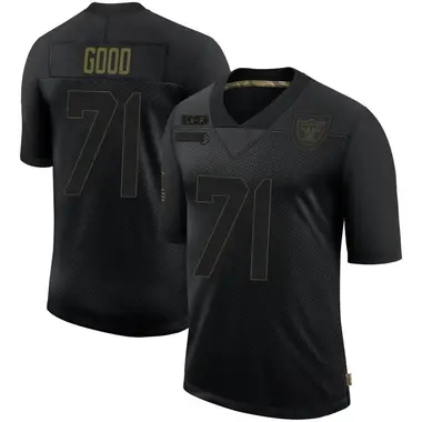 Men's Nike Las Vegas Raiders Denzelle Good 2020 Salute To Service Jersey - Black Limited