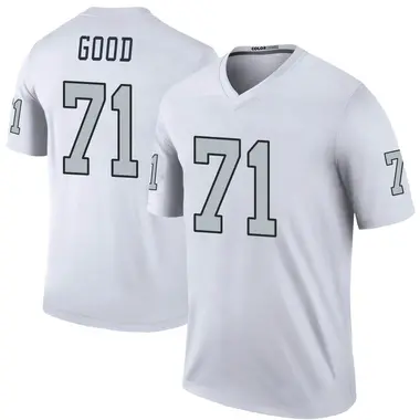 Men's Nike Las Vegas Raiders Denzelle Good Color Rush Jersey - White Legend