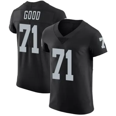 Men's Nike Las Vegas Raiders Denzelle Good Team Color Vapor Untouchable Jersey - Black Elite
