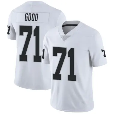 Men's Nike Las Vegas Raiders Denzelle Good Vapor Untouchable Jersey - White Limited
