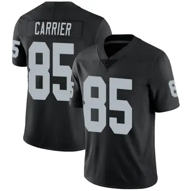 Men's Nike Las Vegas Raiders Derek Carrier Team Color Vapor Untouchable Jersey - Black Limited