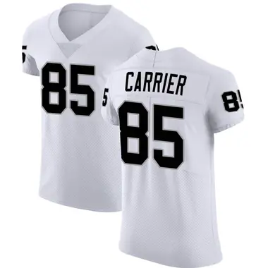 Men's Nike Las Vegas Raiders Derek Carrier Vapor Untouchable Jersey - White Elite