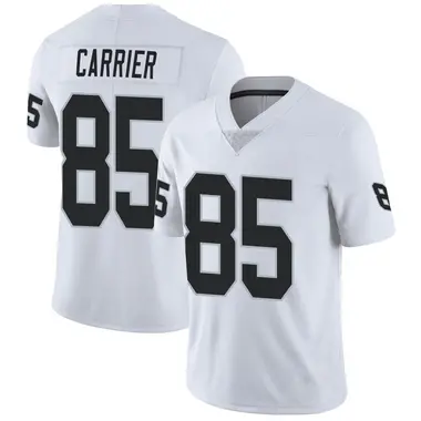 Men's Nike Las Vegas Raiders Derek Carrier Vapor Untouchable Jersey - White Limited