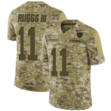 Men's Nike Las Vegas Raiders Henry Ruggs III 2018 Salute to Service Jersey - Camo Limited