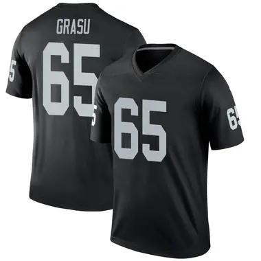 Men's Nike Las Vegas Raiders Hroniss Grasu Jersey - Black Legend