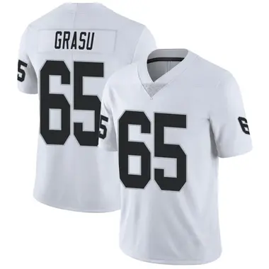 Men's Nike Las Vegas Raiders Hroniss Grasu Vapor Untouchable Jersey - White Limited