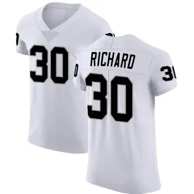 Men's Nike Las Vegas Raiders Jalen Richard Vapor Untouchable Jersey - White Elite