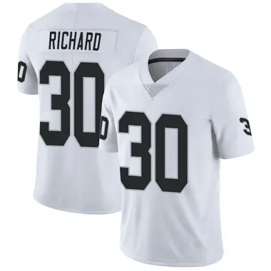 Men's Nike Las Vegas Raiders Jalen Richard Vapor Untouchable Jersey - White Limited