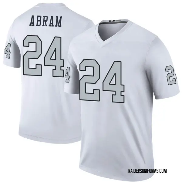 raiders jersey 24 abram