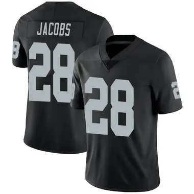 Men's Nike Las Vegas Raiders Josh Jacobs Team Color Vapor Untouchable Jersey - Black Limited