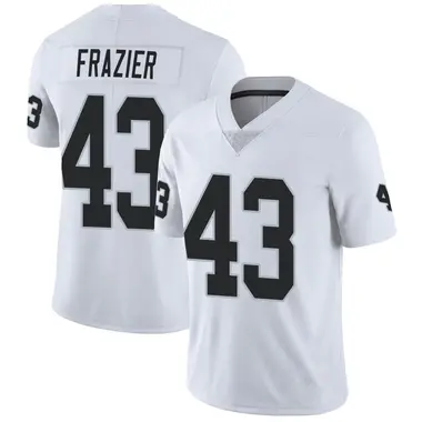 Men's Nike Las Vegas Raiders Kavon Frazier Vapor Untouchable Jersey - White Limited