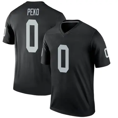 Men's Nike Las Vegas Raiders Kyle Peko Jersey - Black Legend