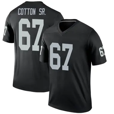 Men's Nike Las Vegas Raiders Lester Cotton Sr. Jersey - Black Legend