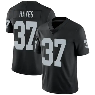 Men's Nike Las Vegas Raiders Lester Hayes Team Color Vapor Untouchable Jersey - Black Limited