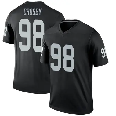 Men's Nike Las Vegas Raiders Maxx Crosby Jersey - Black Legend