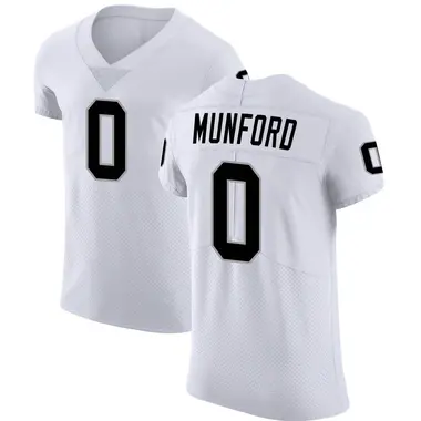 Men's Nike Las Vegas Raiders Thayer Munford Vapor Untouchable Jersey - White Elite
