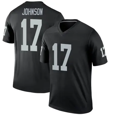 Men's Nike Las Vegas Raiders Tyron Johnson Jersey - Black Legend