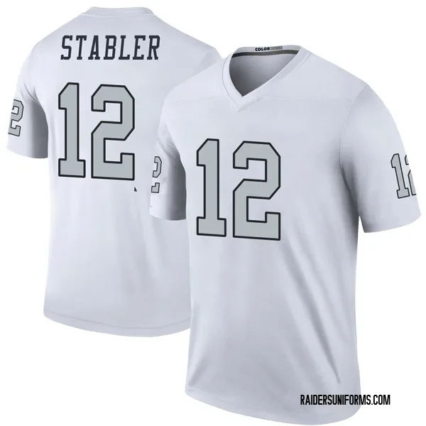 ken stabler raiders jersey