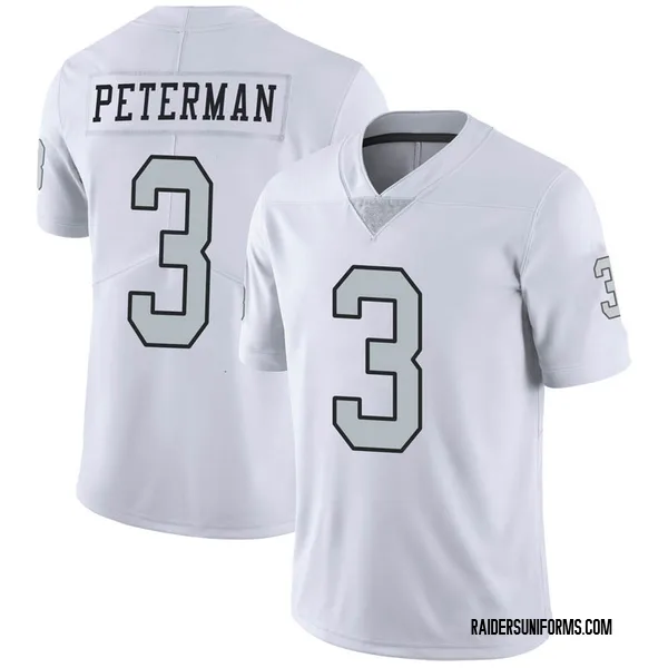 raiders jersey white