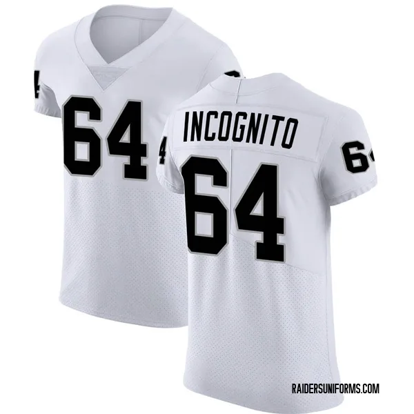 incognito jersey raiders