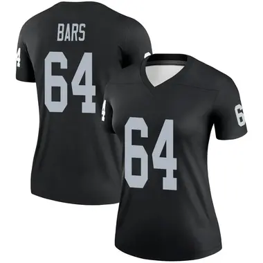 Women's Nike Las Vegas Raiders Alex Bars Jersey - Black Legend
