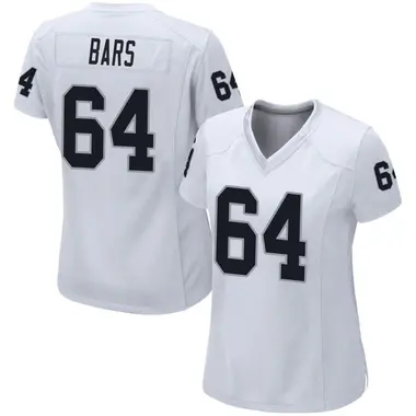 Women's Nike Las Vegas Raiders Alex Bars Jersey - White Game