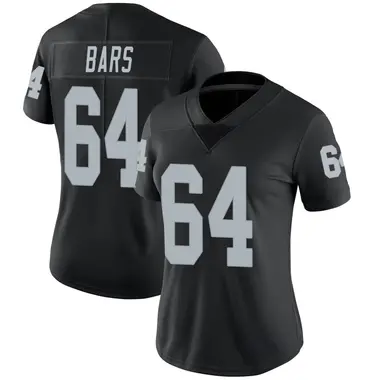 Women's Nike Las Vegas Raiders Alex Bars Team Color Vapor Untouchable Jersey - Black Limited