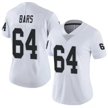 Women's Nike Las Vegas Raiders Alex Bars Vapor Untouchable Jersey - White Limited