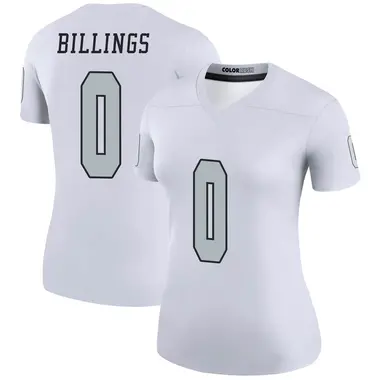 Women's Nike Las Vegas Raiders Andrew Billings Color Rush Jersey - White Legend
