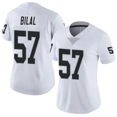 Women's Nike Las Vegas Raiders Asmar Bilal Vapor Untouchable Jersey - White Limited