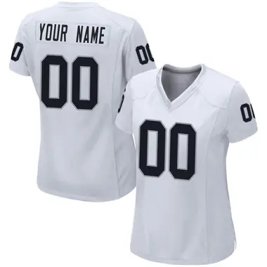 Women's Nike Las Vegas Raiders Custom Jersey - White Game