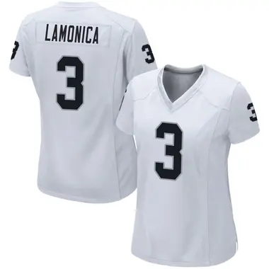 Women's Nike Las Vegas Raiders Daryle Lamonica Jersey - White Game