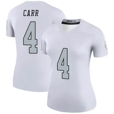 Women's Nike Las Vegas Raiders Derek Carr Color Rush Jersey - White Legend