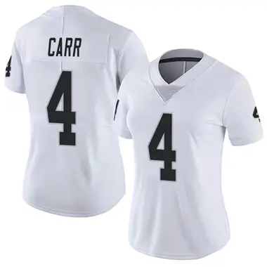 Women's Nike Las Vegas Raiders Derek Carr Vapor Untouchable Jersey - White Limited