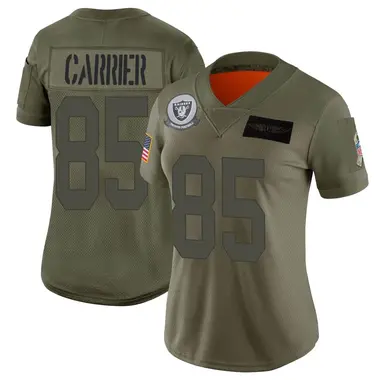 Women's Nike Las Vegas Raiders Derek Carrier 2019 Salute to Service Jersey - Camo Limited