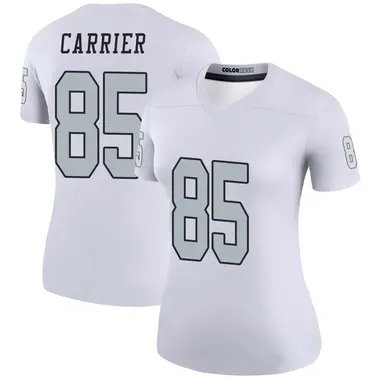 Women's Nike Las Vegas Raiders Derek Carrier Color Rush Jersey - White Legend