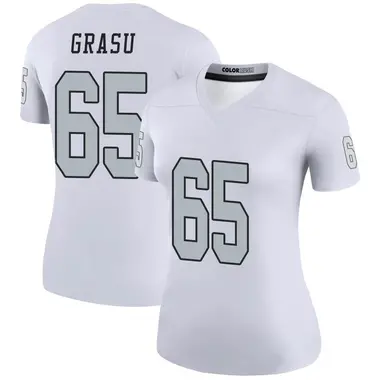 Women's Nike Las Vegas Raiders Hroniss Grasu Color Rush Jersey - White Legend