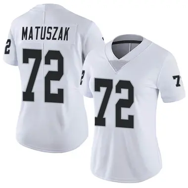 Women's Nike Las Vegas Raiders John Matuszak Vapor Untouchable Jersey - White Limited